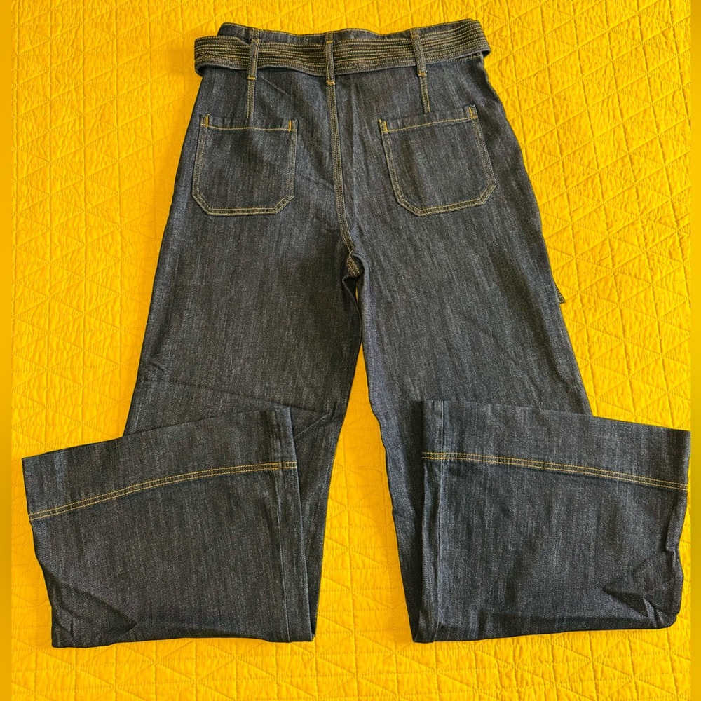 NWOT Anthropologie Pilcro Ultra High-Rise Wide-Leg Jeans - Picture 8 of 12